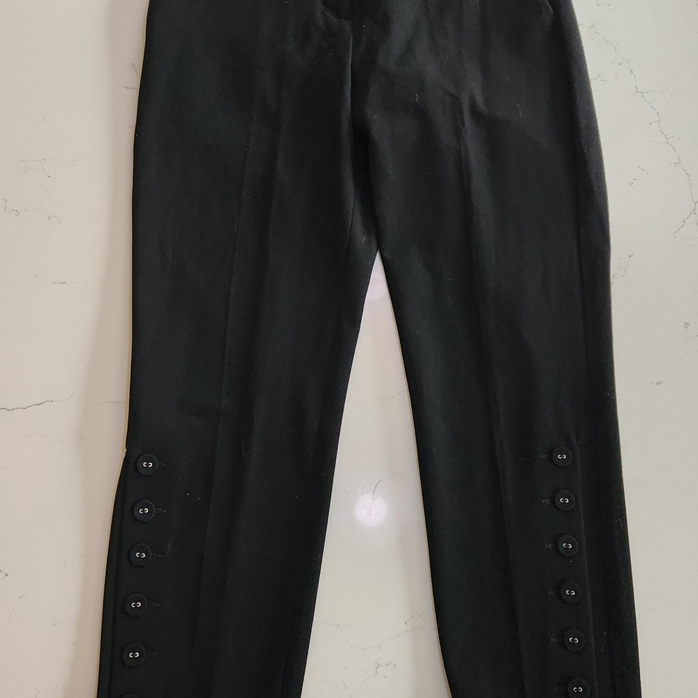 Black Express Columnist Ankle Pant, Size 2S/2C